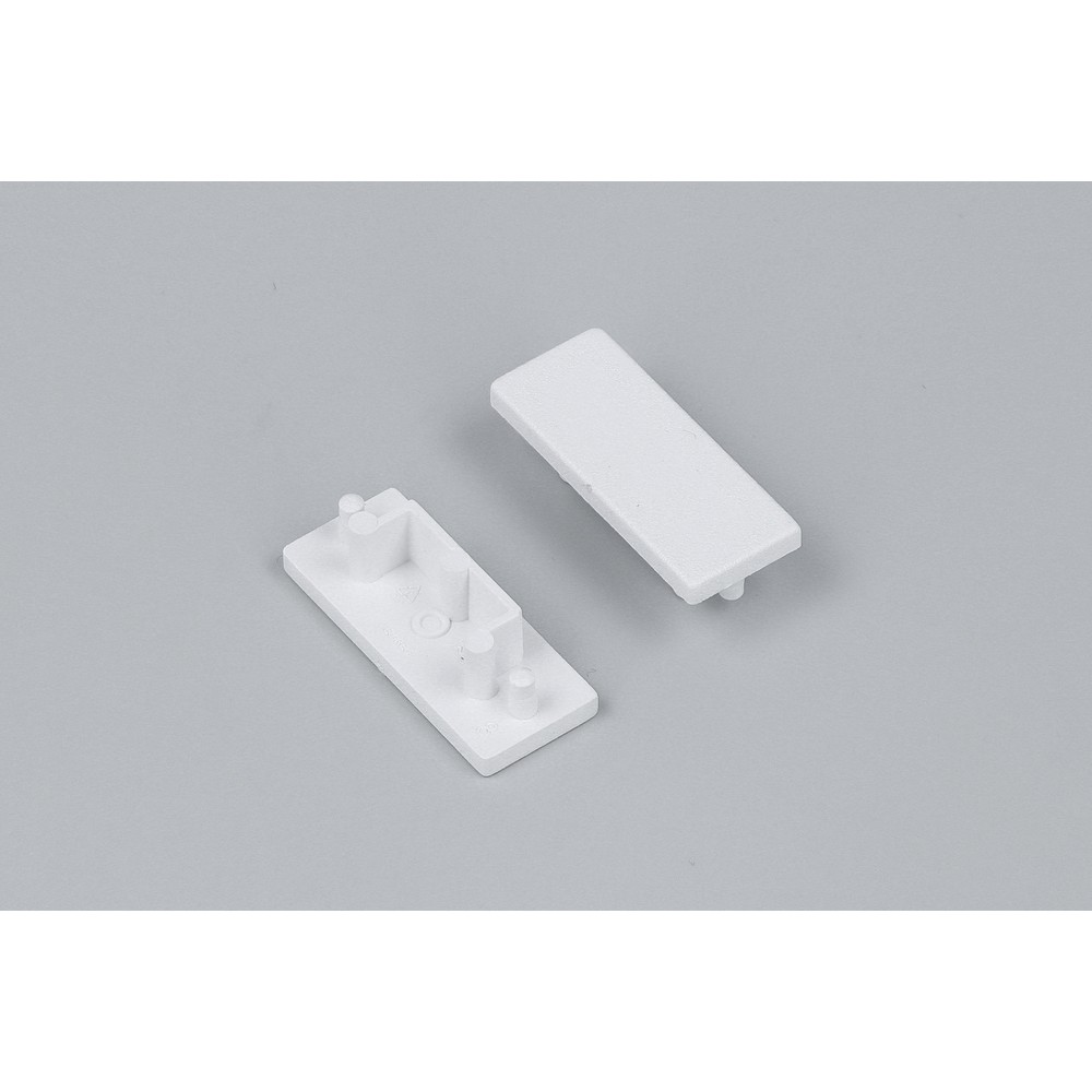1 Stk. Endestykke Surface14.v2   Hvid fra Topmet