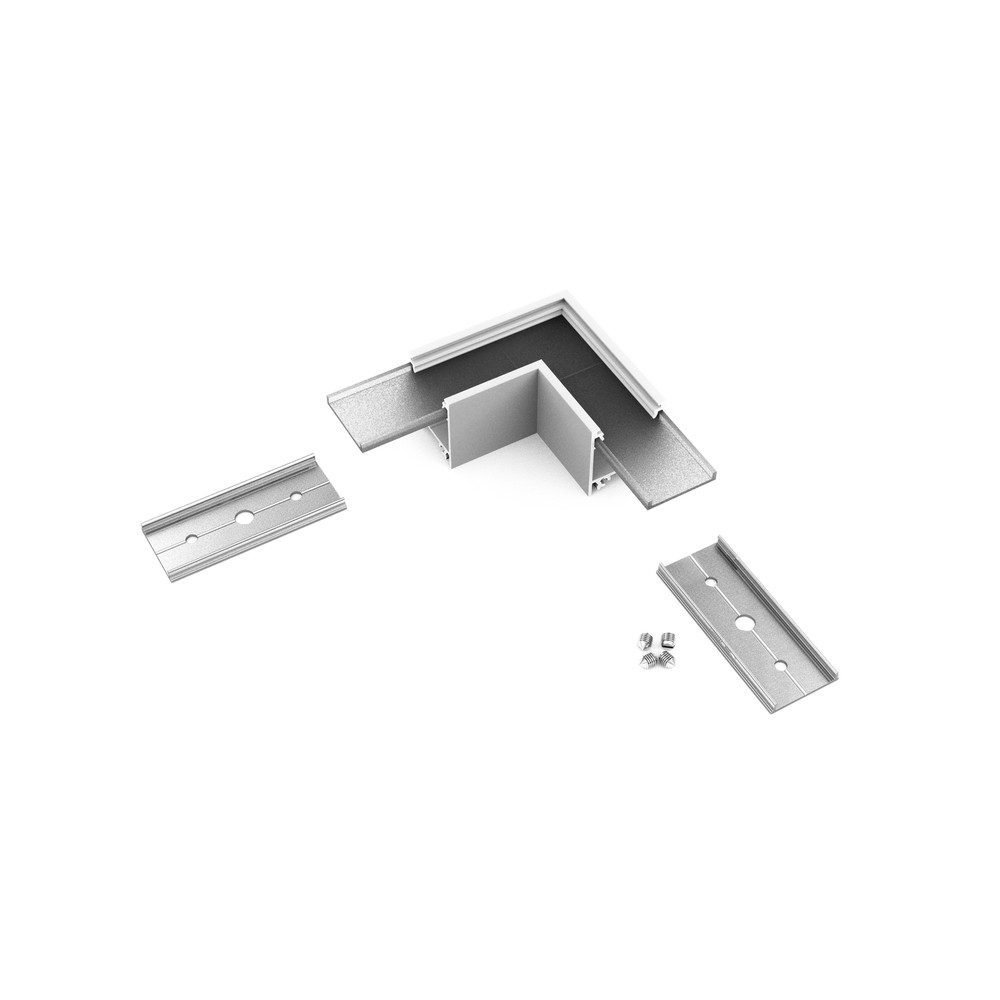 Profilsamler Linea20 90deg Anodiseret fra Topmet