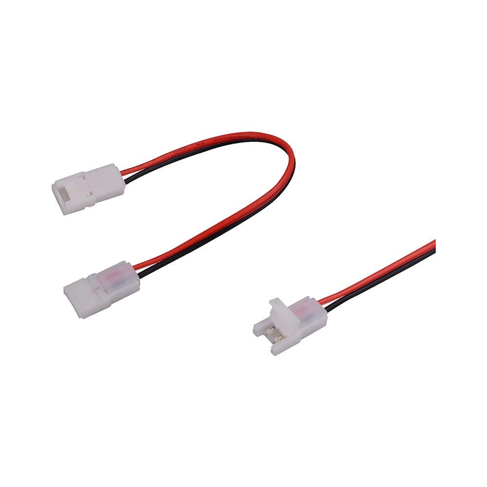 Samler Til 8mm Led Strip   Dual Head, 2 Leder fra V-tac