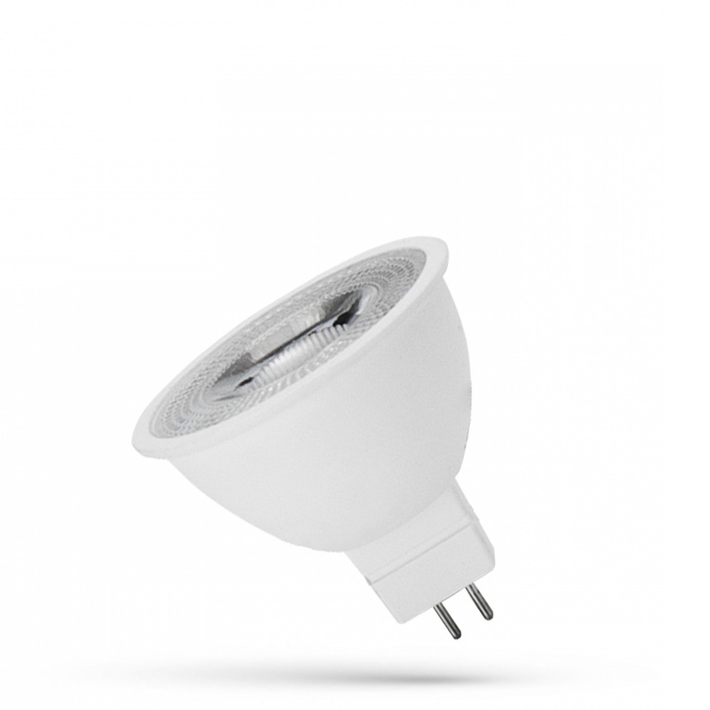 Mr16 Gu5.3 4w Led Spotpære 12v, 55° Spredning Dæmpbar : Ikke Dæmpbar, Kulør : Kold fra Spectrum