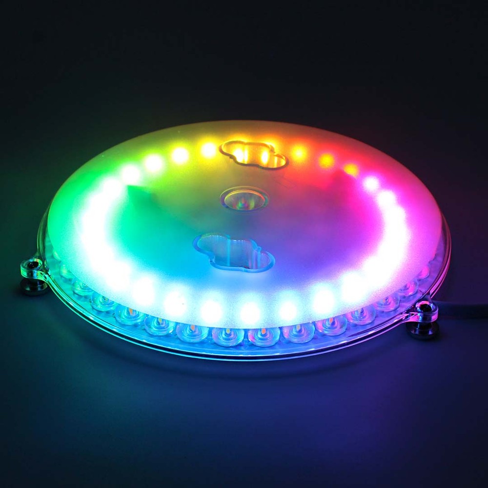 17cm   18w Rgbic+cct Led Indsats Med Linser   Erstat G24, Cirkelrør Og Kompaktrør fra Ledlife