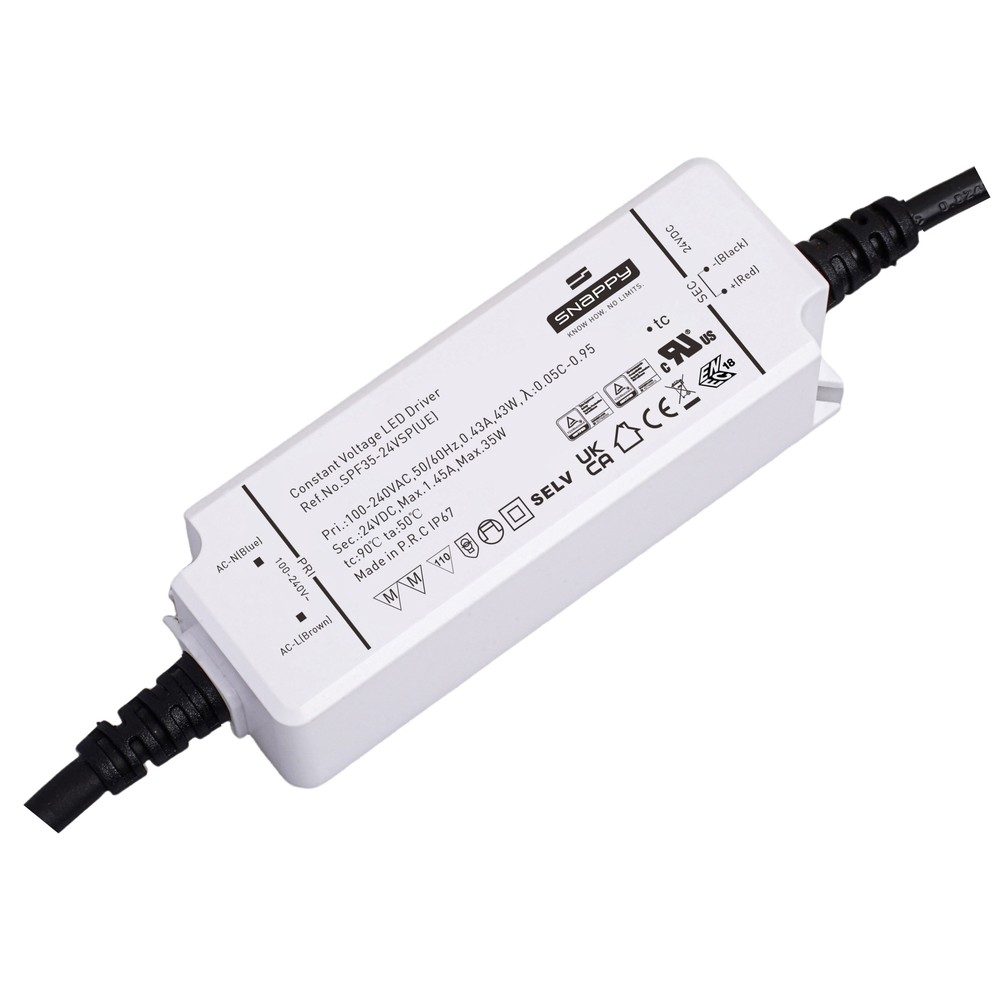 35w 12v Dc Strømforsyning 2.91a, Ip67 Vandtæt fra Snappy