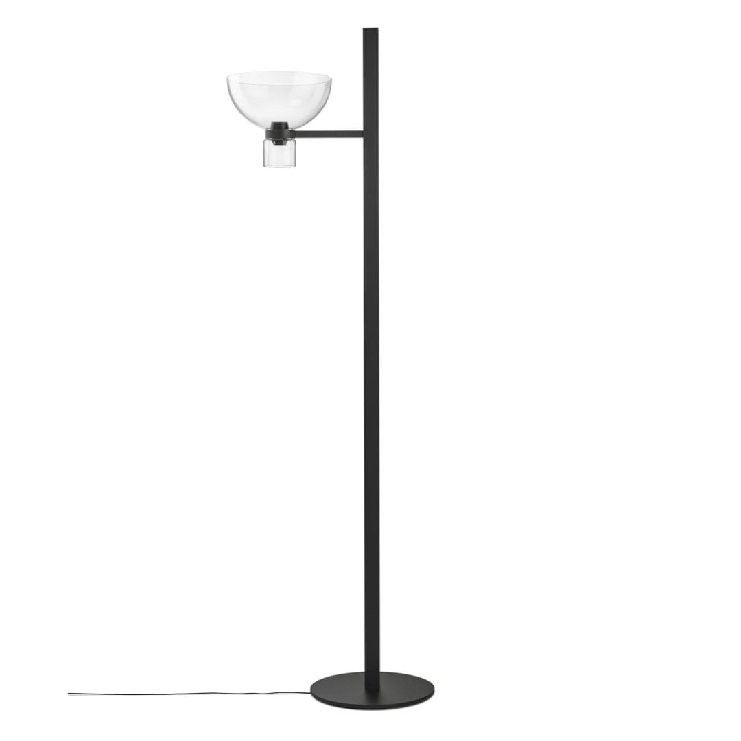 Nocturne F1 Bowl Gulvlampe   Sort     fra Flos