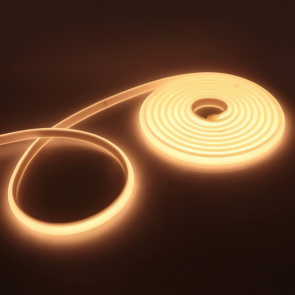 5m 9,5w M Neon Cob Led Strip 24v Dc, Ip67, 280 Led Pr. Meter, Cob Led Kulør : Neutral fra Ledlife