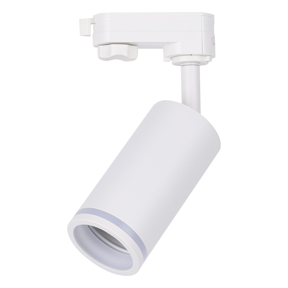3 Faset Gu10 Skinnespot Hvid, Uden Lyskilde fra V-tac