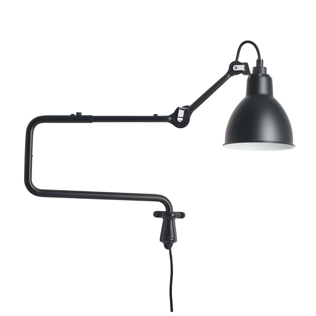 303 Væglampe Sort     fra Lampe Gras