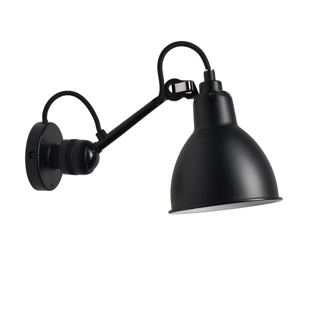 304 Væglampe Sort     fra Lampe Gras