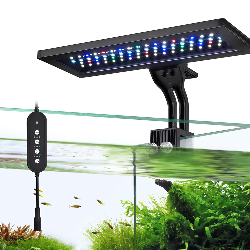 30 Cm Akvarie Lampe 18w Led, Rgbw, Timer fra Ledlife