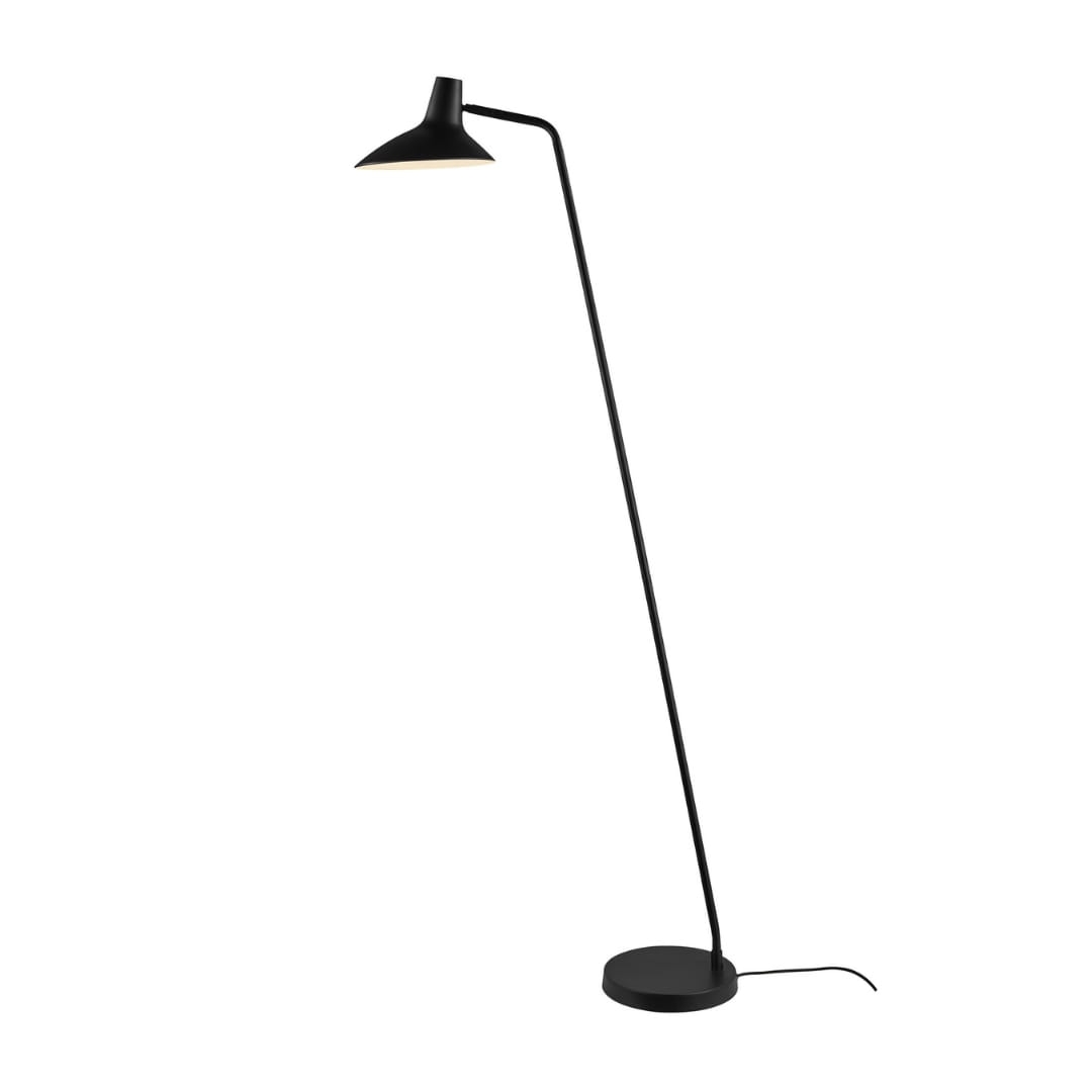 Darci Gulvlampe Sort     fra Design For The People