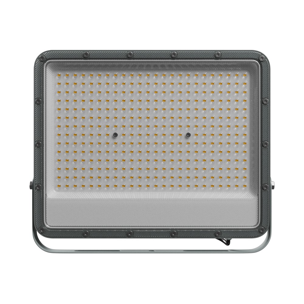 Noctis Max Lysarmatur 200w   Kold Hvid, 230v, 85°, Ip65, 346x286x40 Mm, Grå.   Dæmpbar : Ikke Dæmpbar, Kulør : Kold fra Spectrum