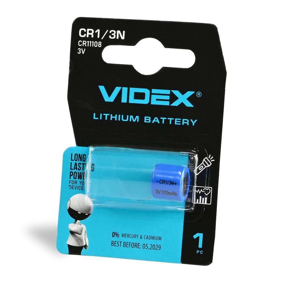 Cr1 3n Lithiumbatteri fra Videx
