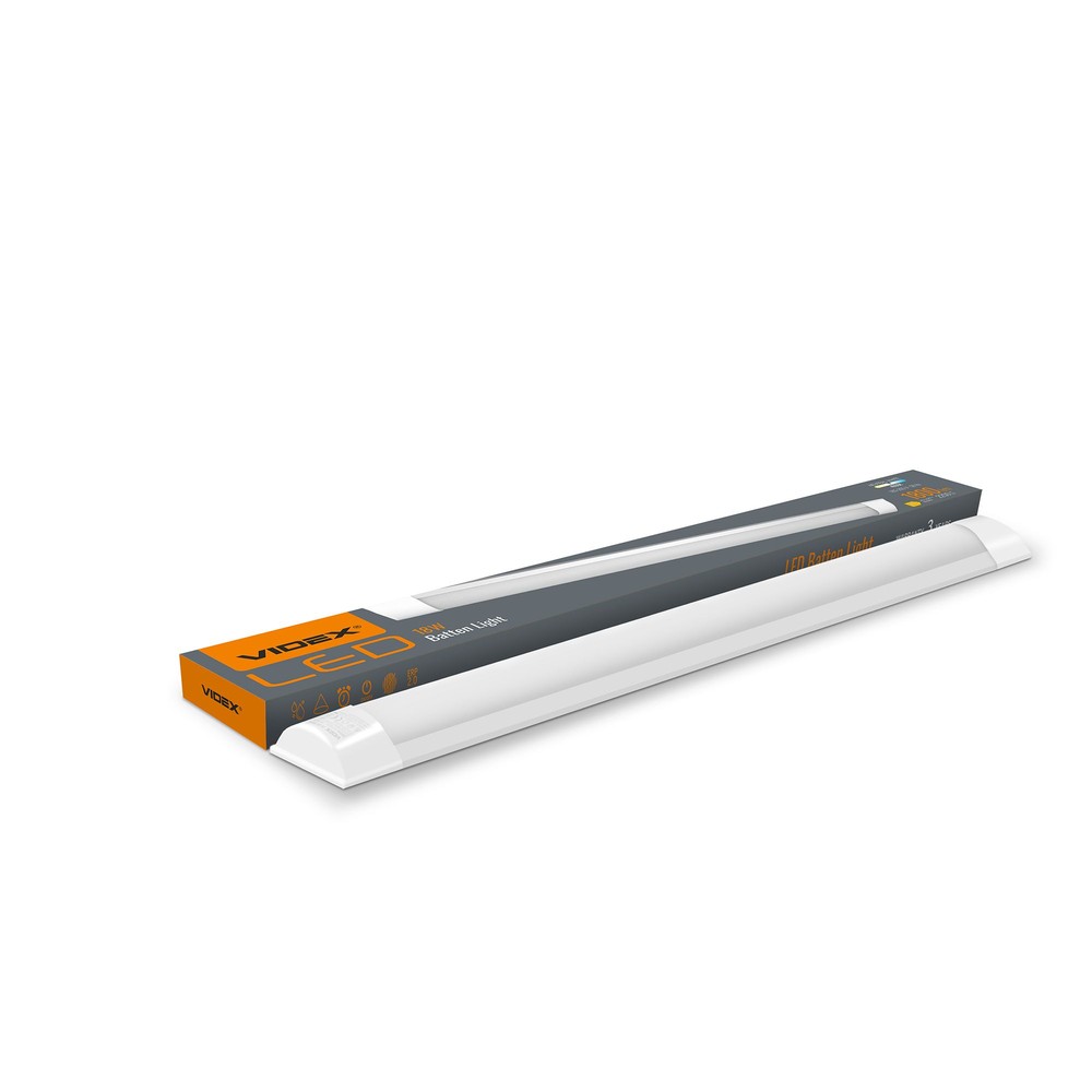 60cm 18w Komplet Led Armatur 2250lm, Ip20, 4000k, Ik08 Kulør : Neutral fra Videx