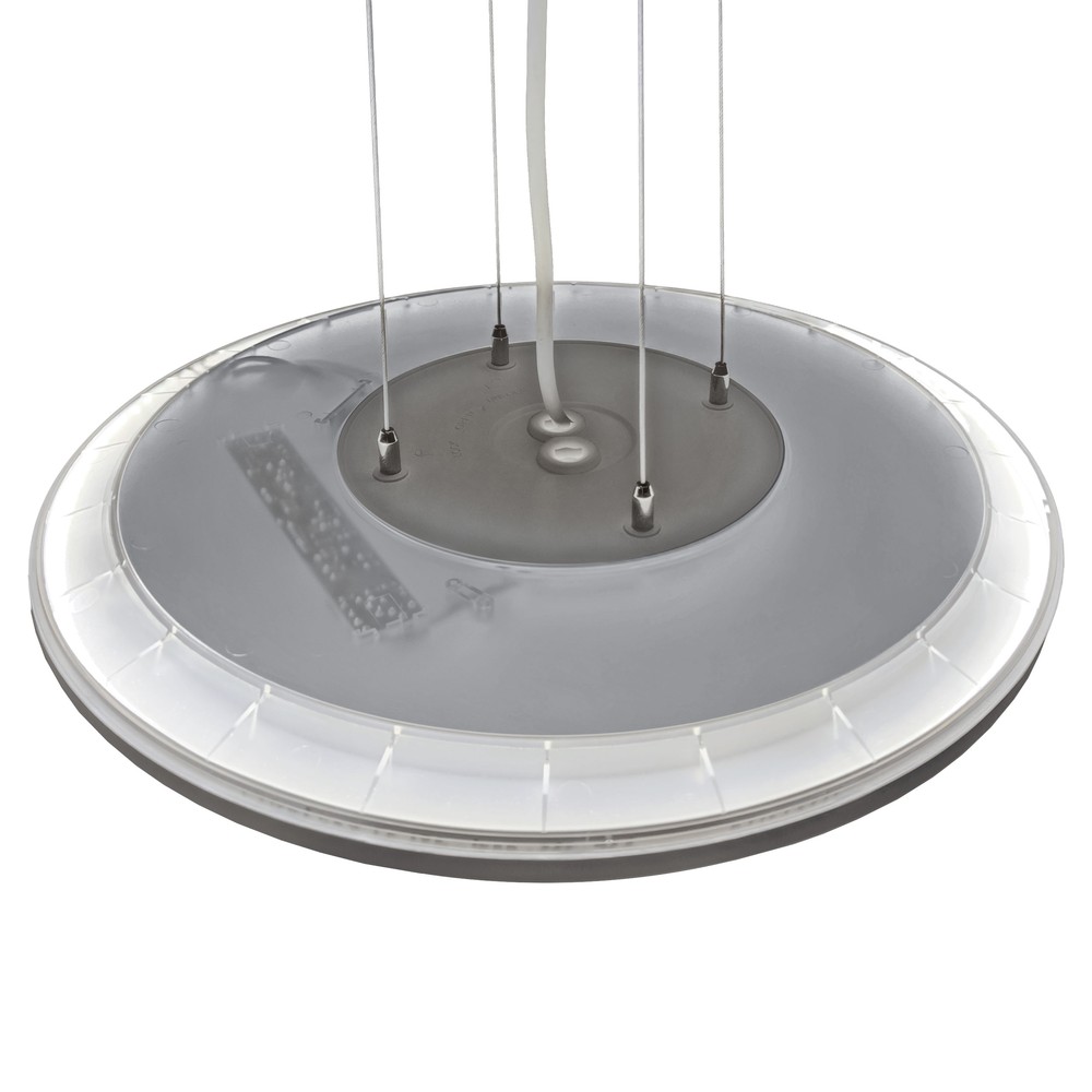 Nymphea Flad Duo 48w   Cct, 230v, 120°, Ip54, ø500x26mm, Hvid, Rundt.   Dæmpbar : Ikke Dæmpbar, Kulør : Cct (varm Til Kold Hvid) fra Spectrum