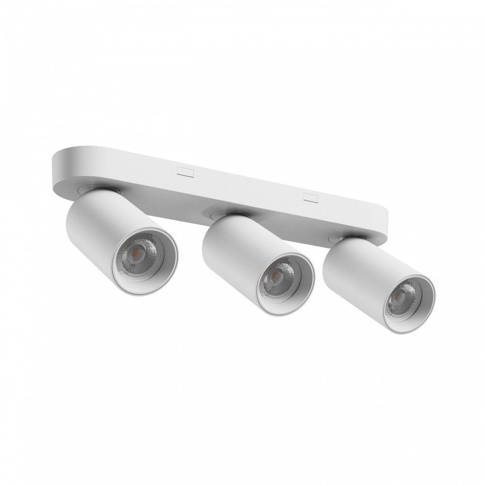 Loftlampe Med 3 Spots, Gu10   Hvid, Ip20 Indendørs, Uden Lyskilde fra Spectrum