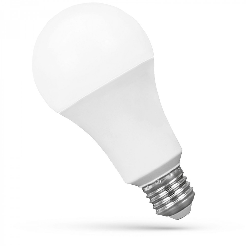 E27 20w Led Pære   A60   Dæmpbar : Ikke Dæmpbar, Kulør : Varm fra Spectrum