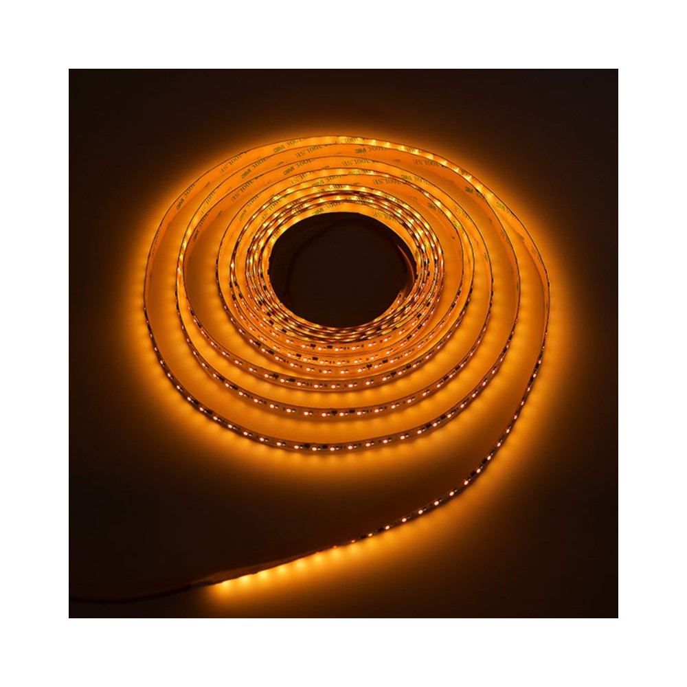 5m 17w M Dimtowarm Led Strip Ra95 24v, Ip20, 224 Led Pr. Meter Dæmpbar : Dæmpbar, Kulør : Dæmp Til Varm fra Ledlife
