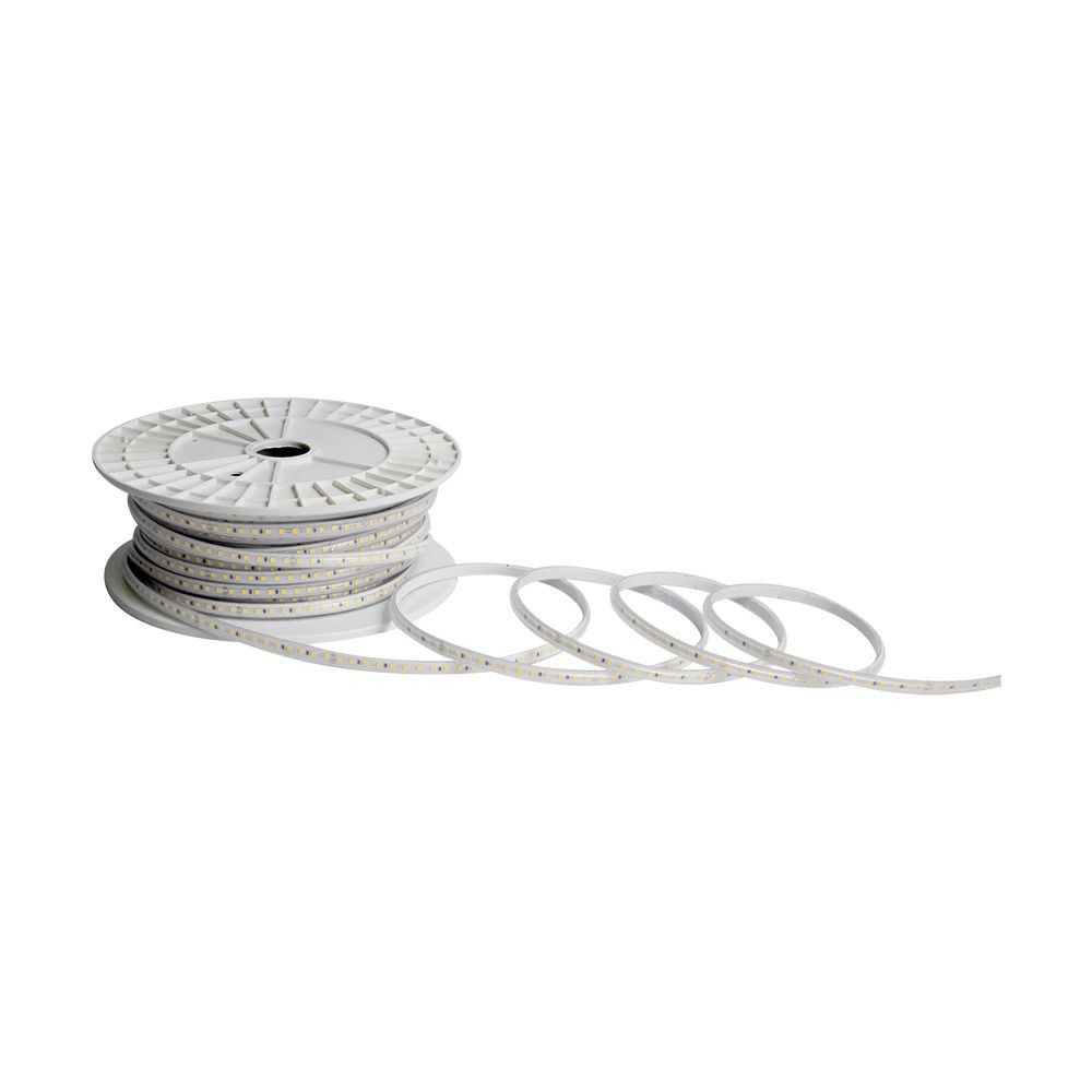 50m 10,5w M Led Strip, 3000k Ip65, 1000lm M, 121 Led Pr. Meter, Plug And Play Kulør : Kold fra V-tac