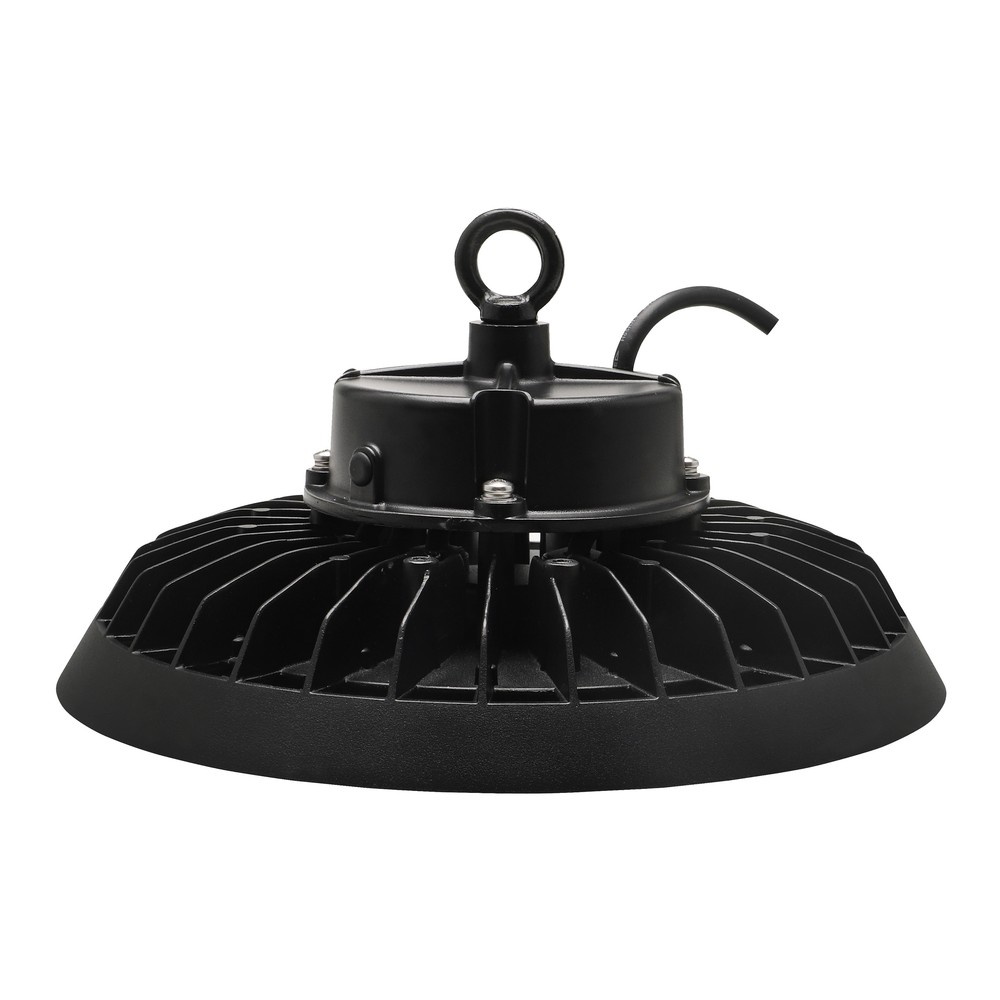 100w 150w 200w Plateo 4 Led High Bay, 155lm W   Ip65, 6500k, 0 10v Dæmpbar, Ik09, Sort Hus   Dæmpbar : 0 10v Dæmpbar, Kulør : Kold fra Spectrum