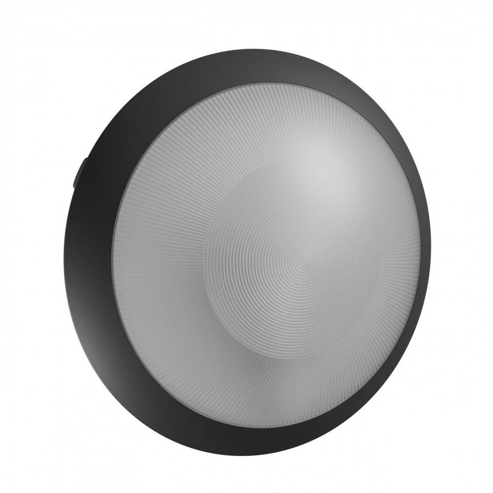 E27 Sløjfbar Sensorlampe   Ip65, ø30cm, Højde: 9cm, Mikrobølgesensor, Ik08, Uden Lyskilde fra Spectrum
