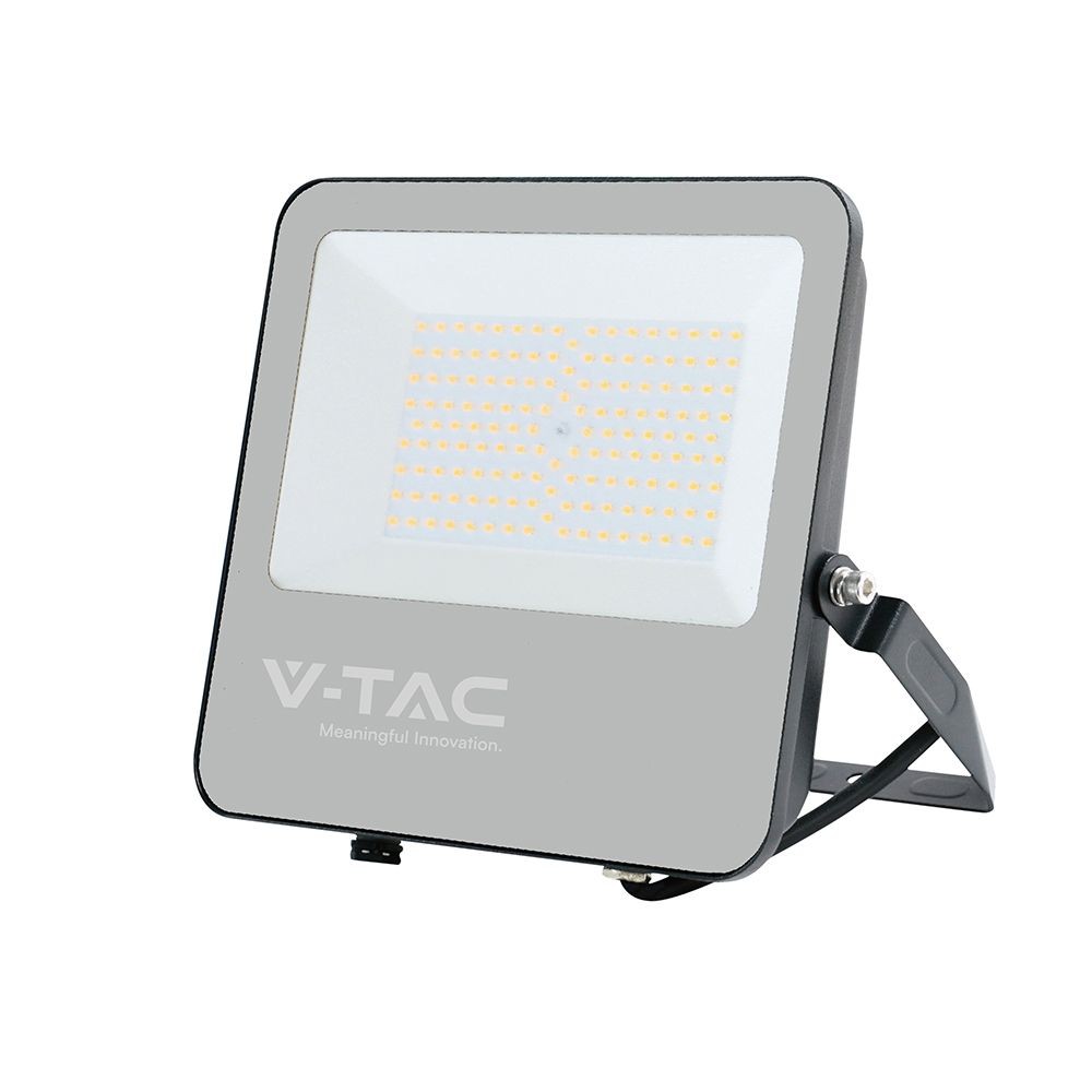 100w Led Projektør 185lm W, Arbejdslampe, Udendørs Dæmpbar : Ikke Dæmpbar, Farve På Hus : Sort, Kulør : Neutral fra V-tac
