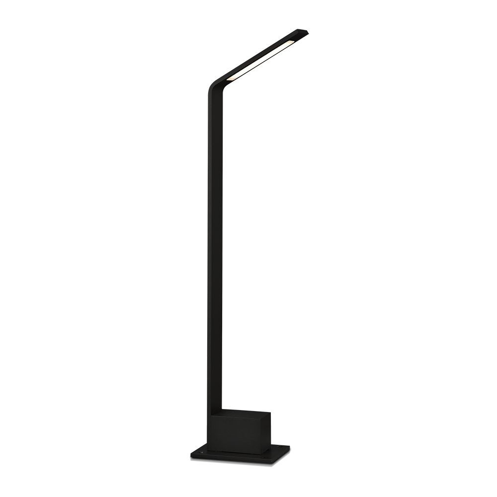 5w Led Havelampe, 80,5cm, Sort 810lm, Ip65, 4000k, Udendørs Bedlampe Kulør : Neutral fra V-tac