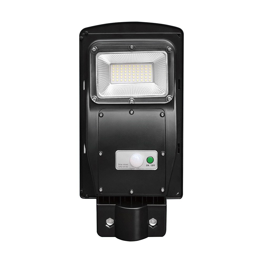 Solcelle Gadelampe 6w Med Sensor Fjernbetjening, Sort, 800lm, Ip65 Kulør : Kold fra V-tac