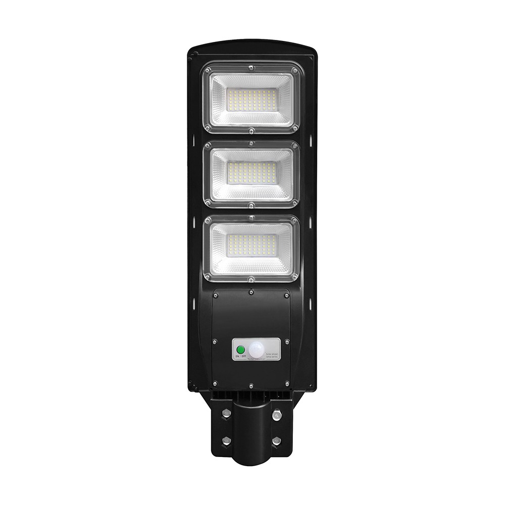 12w Solcelle Led Gadelampe 1200lm, Ip65, 6000k, Sort, Inkl. Solpanel Og Batteri Kulør : Kold fra V-tac