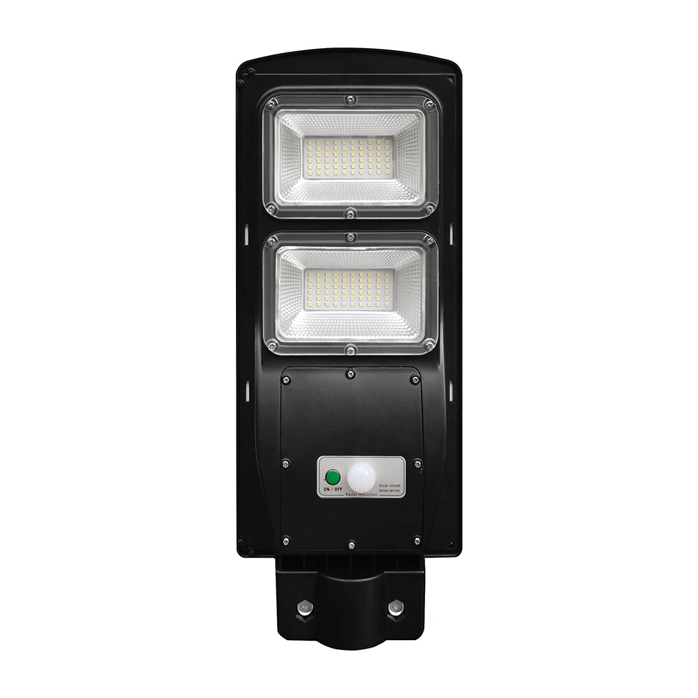 8w Solara Led Gadelampe Med Solcelle 1000lm, Ip65, Kold Hvid, Bevægelsessensor, Inkl. Fjernbetjening Og Batteri Kulør : Kold fra V-tac