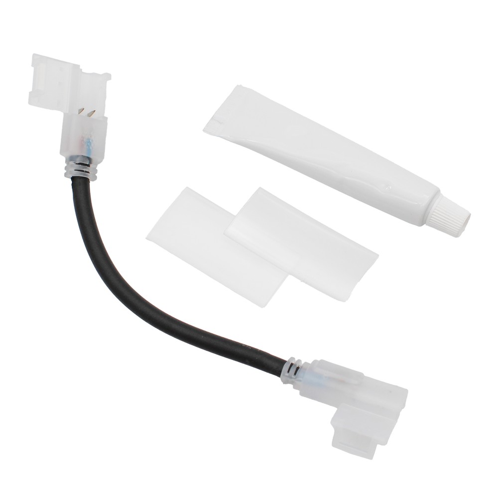 15 Cm Vandtæt Mellemstykke Til 230v Led Strip (slim Cob)   Perfekt Til Hjørner, 230v fra Ledlife