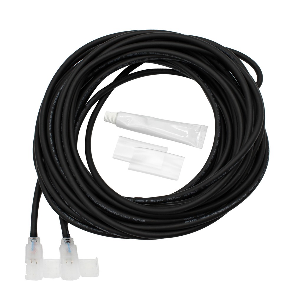 6 M Vandtæt Mellemstykke Til 230v Led Strip (slim Cob)   Inkl. Endeprop, 230v fra Ledlife
