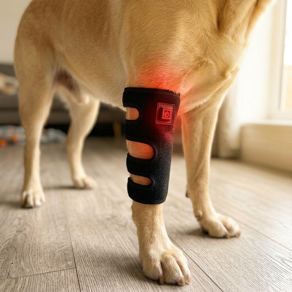 Lysterapi Wrap Til Hunde   Til Ben & Led, Rød Infrarød, Batteri fra Ledlife