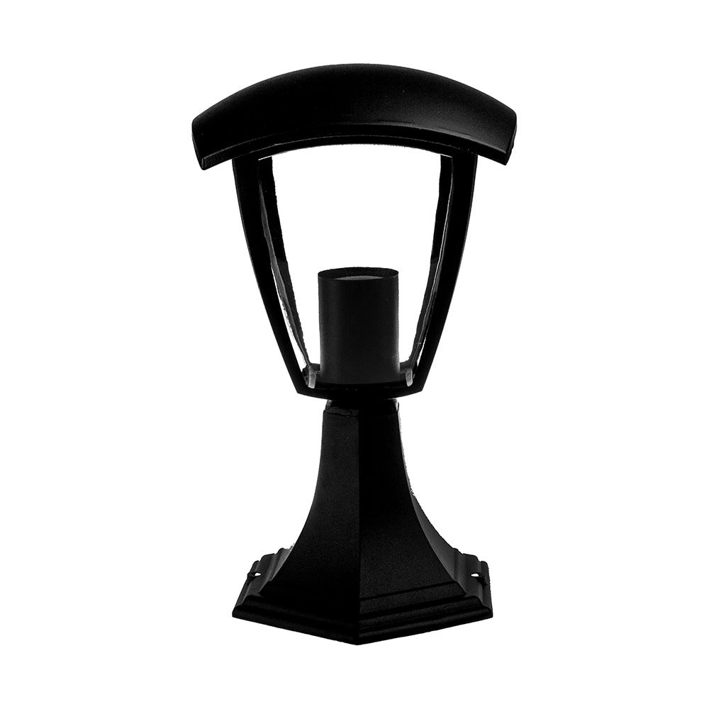 Sort Havelampe   Bedlampe   E27 Fatning, Ip44 Udendørs, Aluminium, Uden Lyskilde fra V-tac