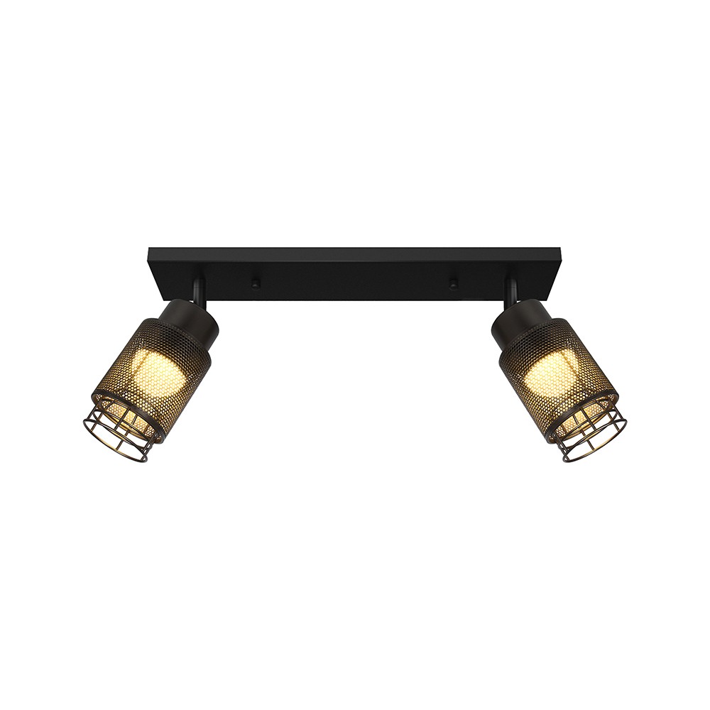 585x211mm Vt 89012 Loftlampe 12w   Led, Dekorativ, 3000k, Mat Sort   Kulør : Varm fra V-tac
