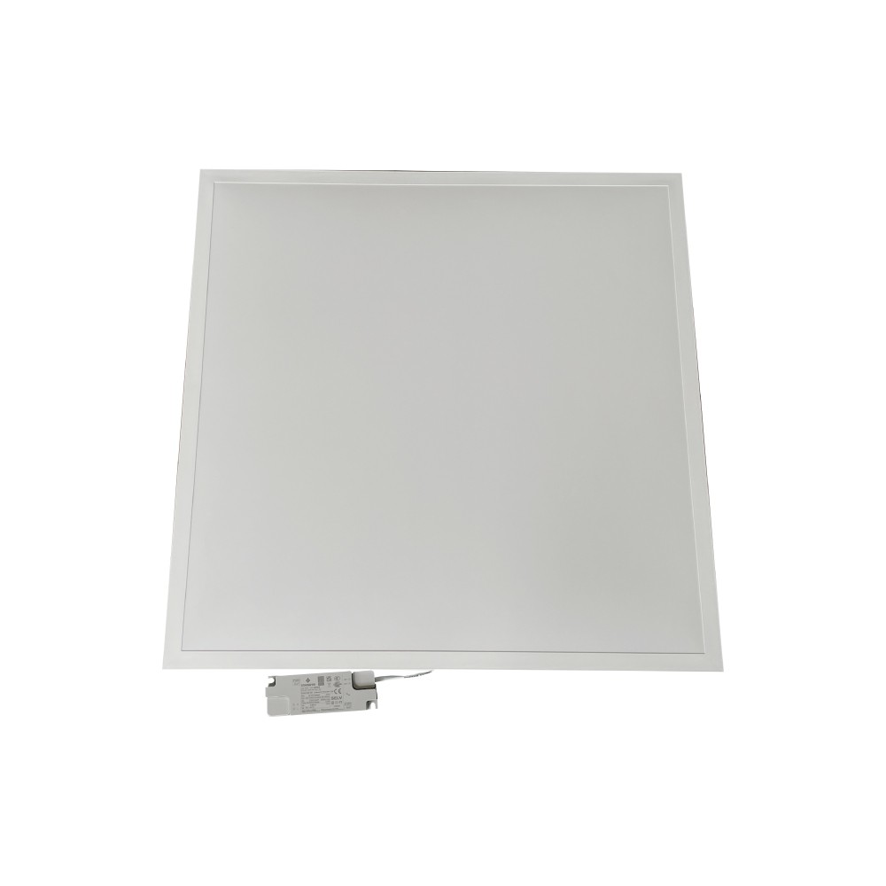 60x60 Bagbelyst Led Panel, 40w 120 Lm W, Slim, 18mm Høj, Hvid Kant Kulør : Neutral fra V-tac