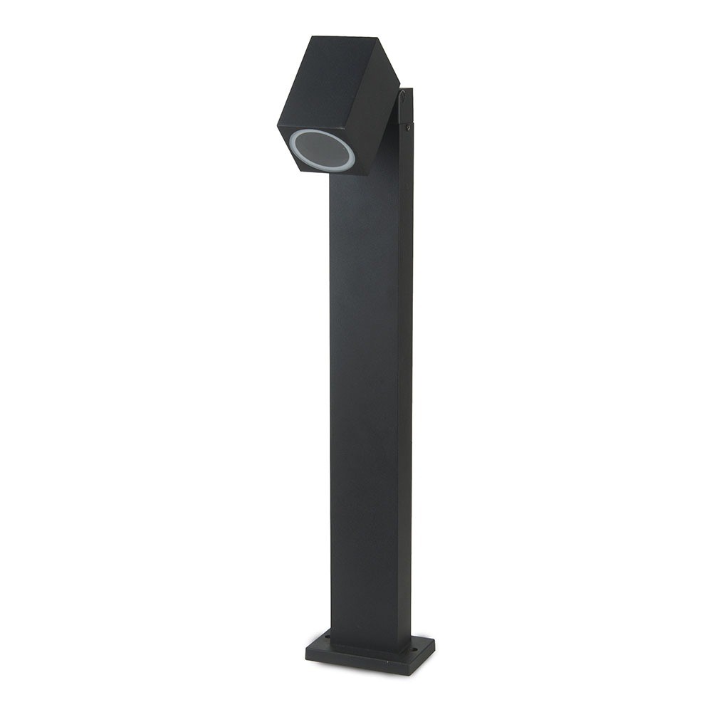Gu10 Havelampe Med Justerbart Hoved   Sort, 117cm, Ip44, Aluminium, Uden Lyskilde fra V-tac