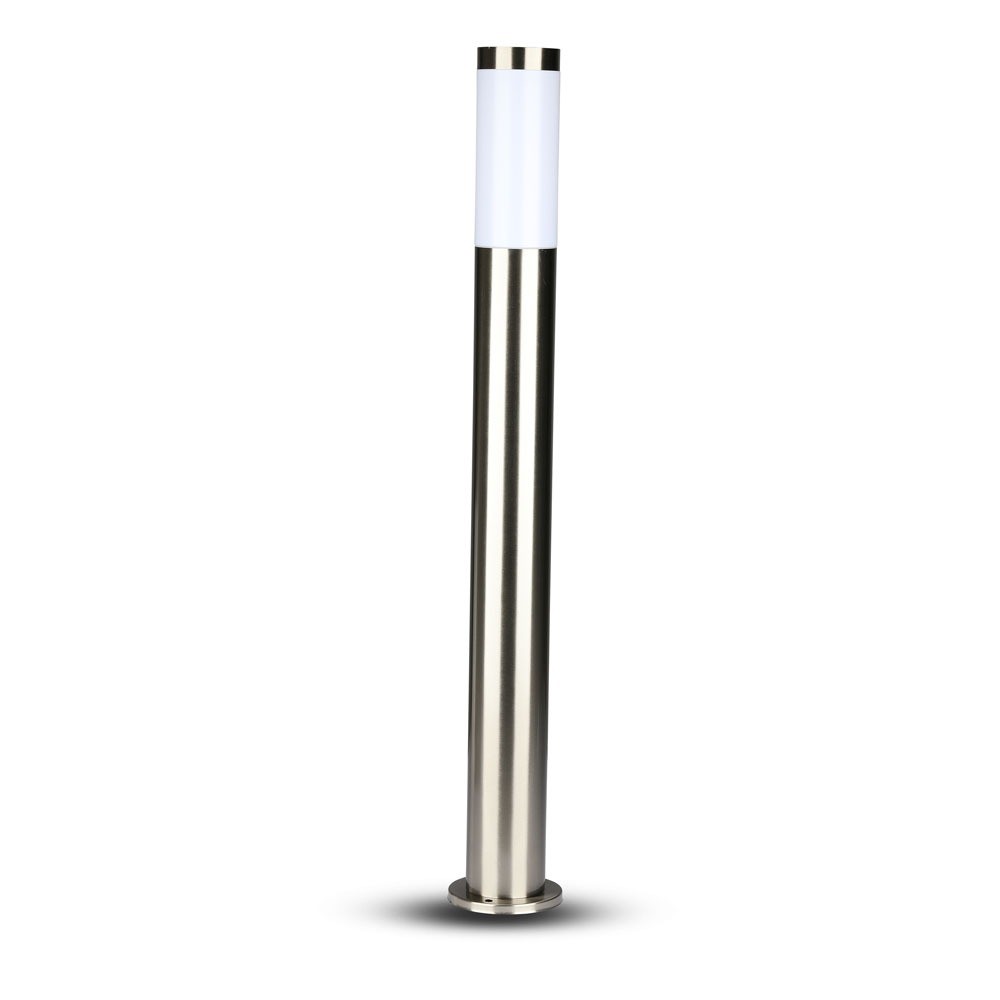110cm Led Havelampe Med Sensor E27 Fatning, Ip44, Rustfrit Stål, Pir Sensor, Antracit Grå fra V-tac