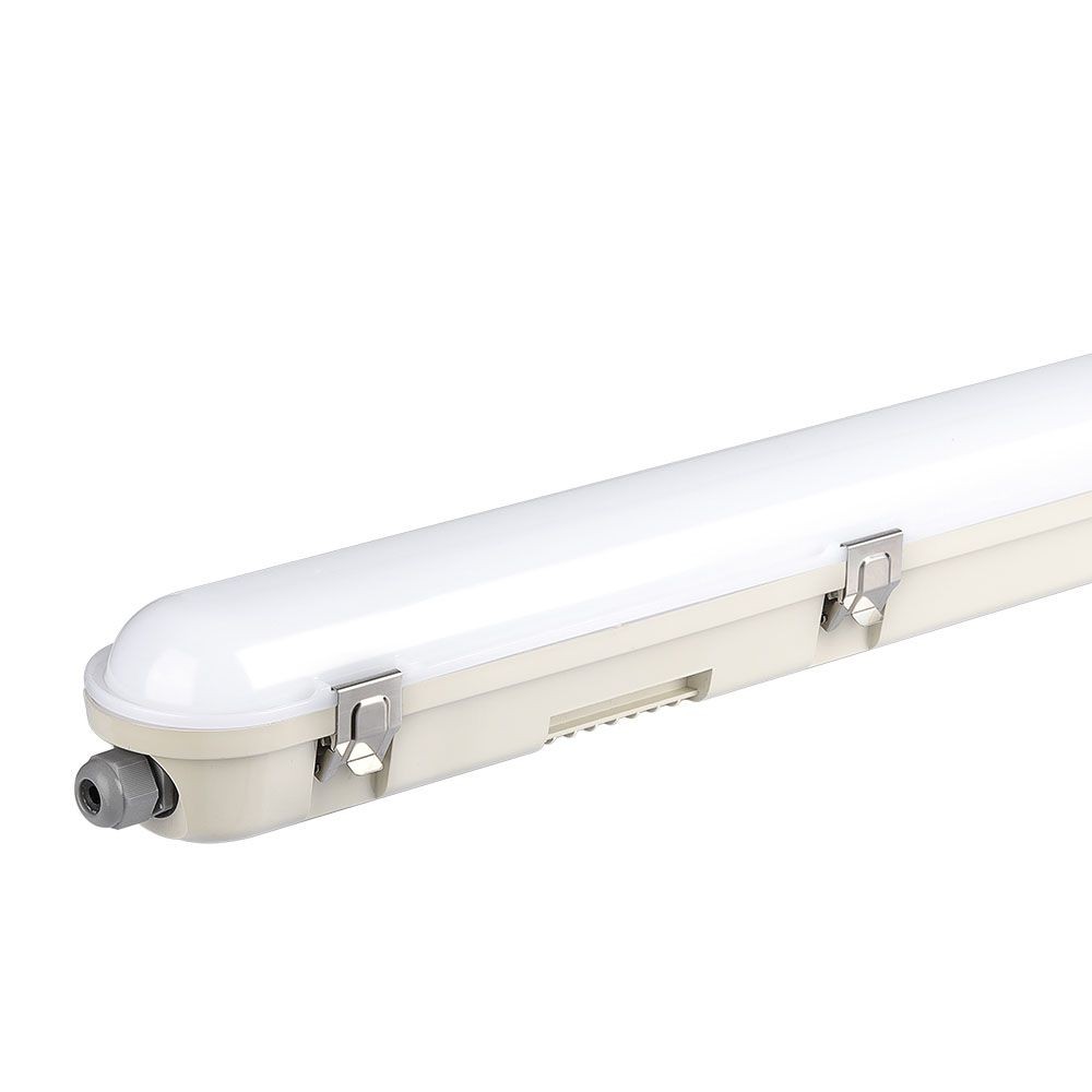 120cm 36w Vandtæt Komplet Led Armatur Med Nødlys 120lm W, Ip65, Samsung Led Chip, 3 Timers Batteritid Kulør : Neutral fra V-tac