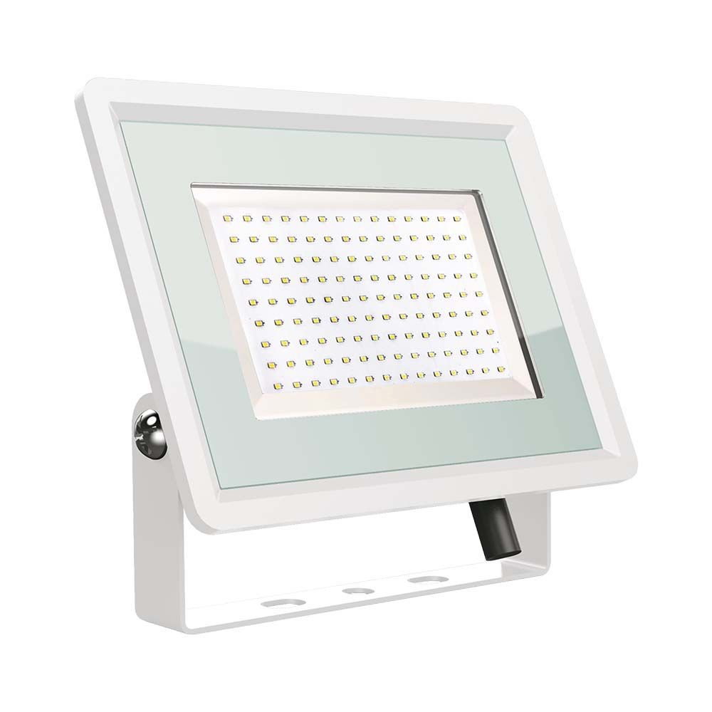 200w Led Projektør 88lm W, Ip65, Hvidt Kabinet, 4000k, Udendørs Kulør : Kold fra V-tac