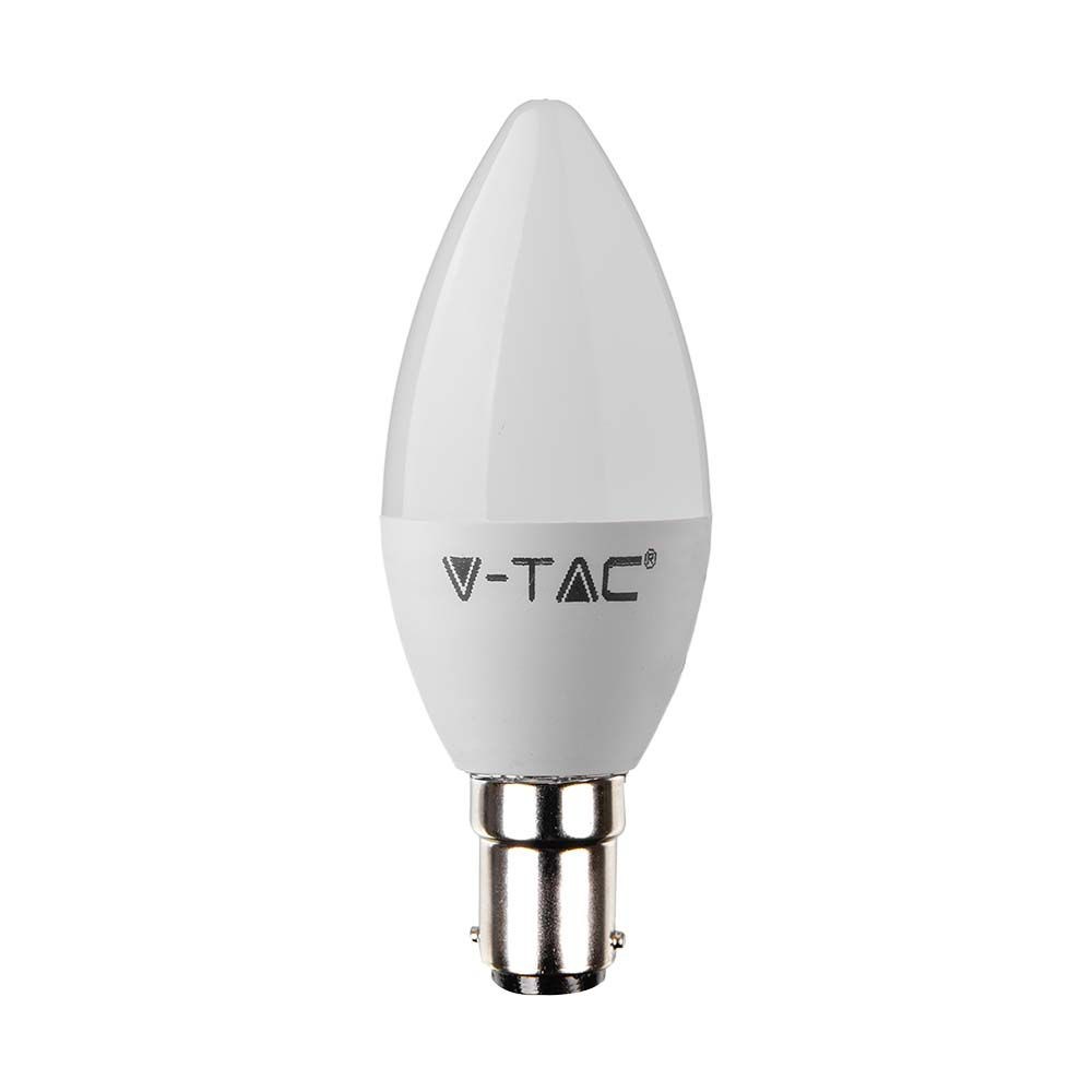 B15 4,5w Led Kertepære Samsung Led Chip, 470lm, Erstatter 40w Kulør : Varm fra V-tac