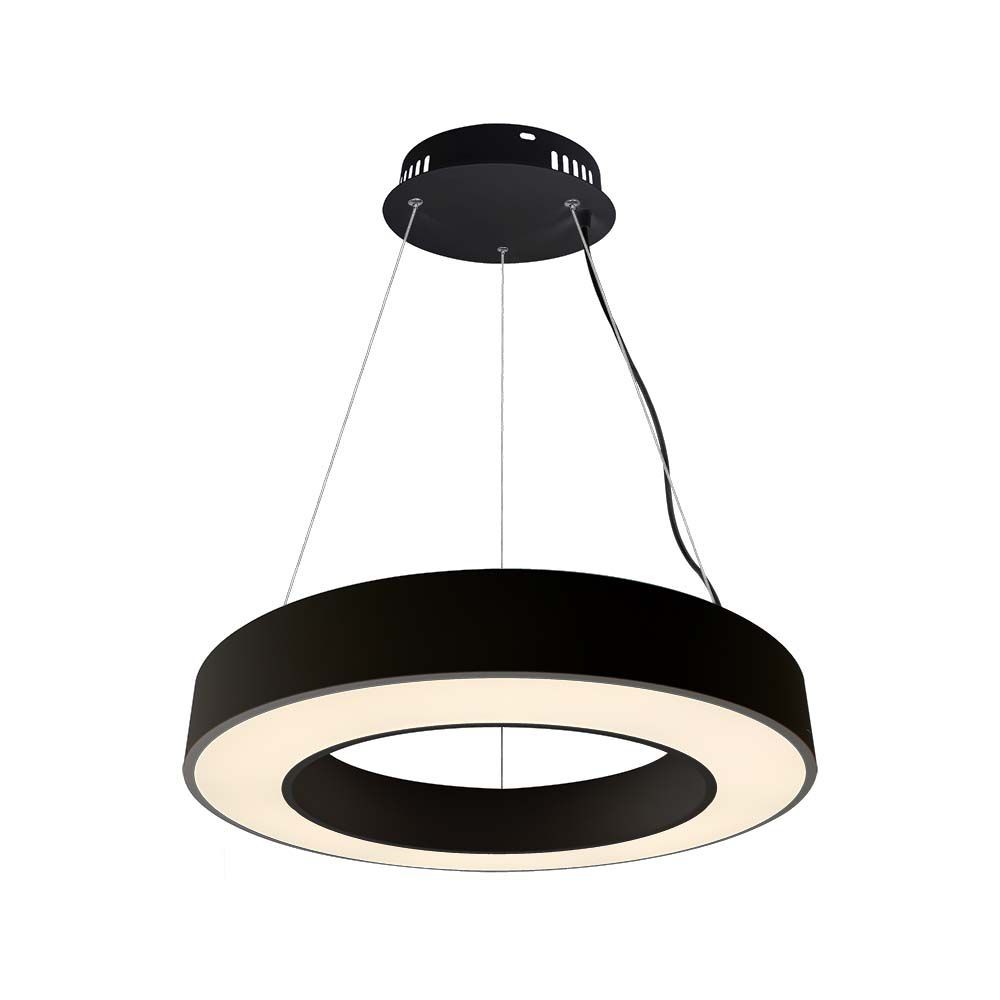 60cm 50w Dæmpbar Led Pendel   122lm W, 6100lm, Sort Ring, 4000k, Triac Dæmpbar   Kulør : Neutral fra V-tac