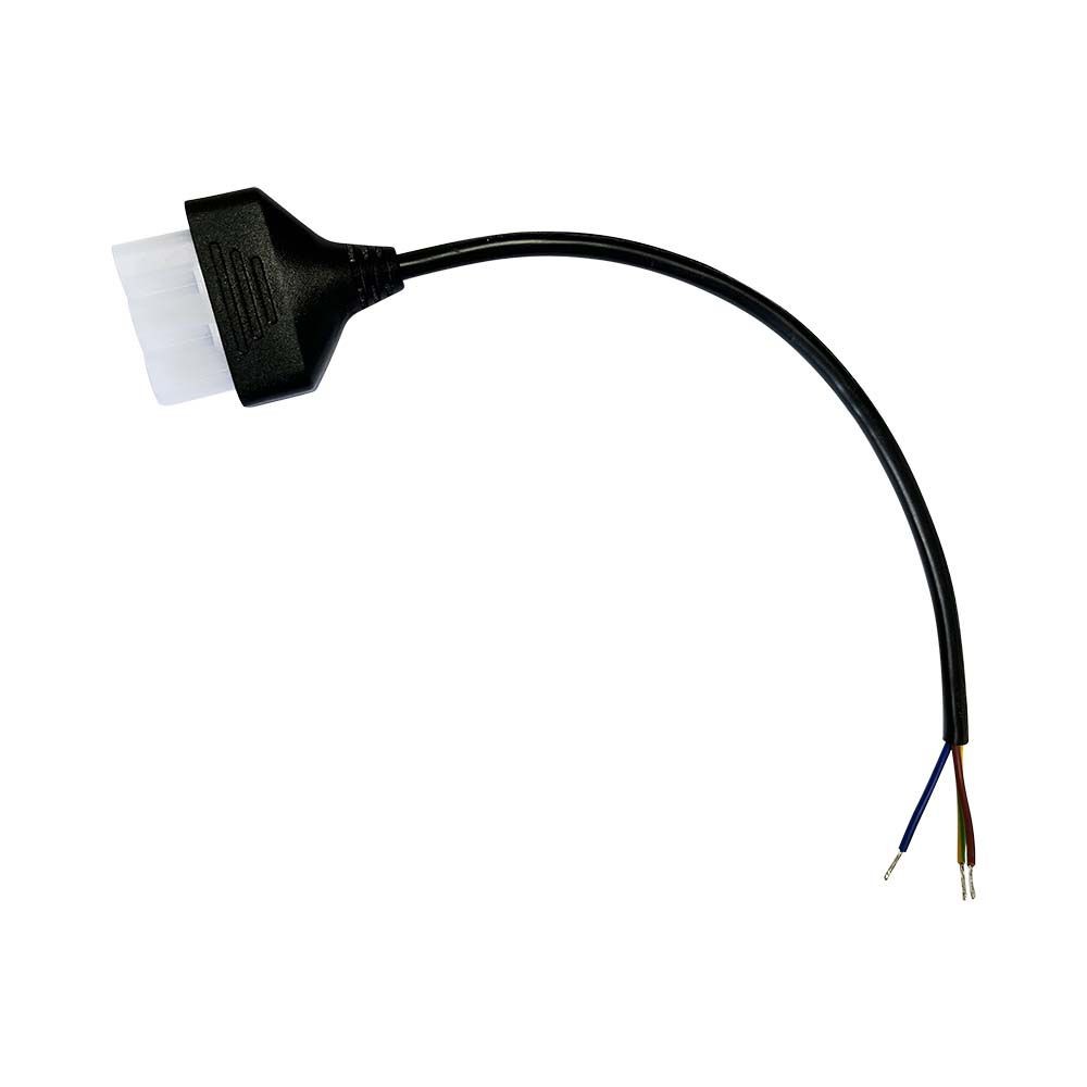 0,3m Strømkabel Til Vt4140, Sort   3x0,75mm² fra V-tac