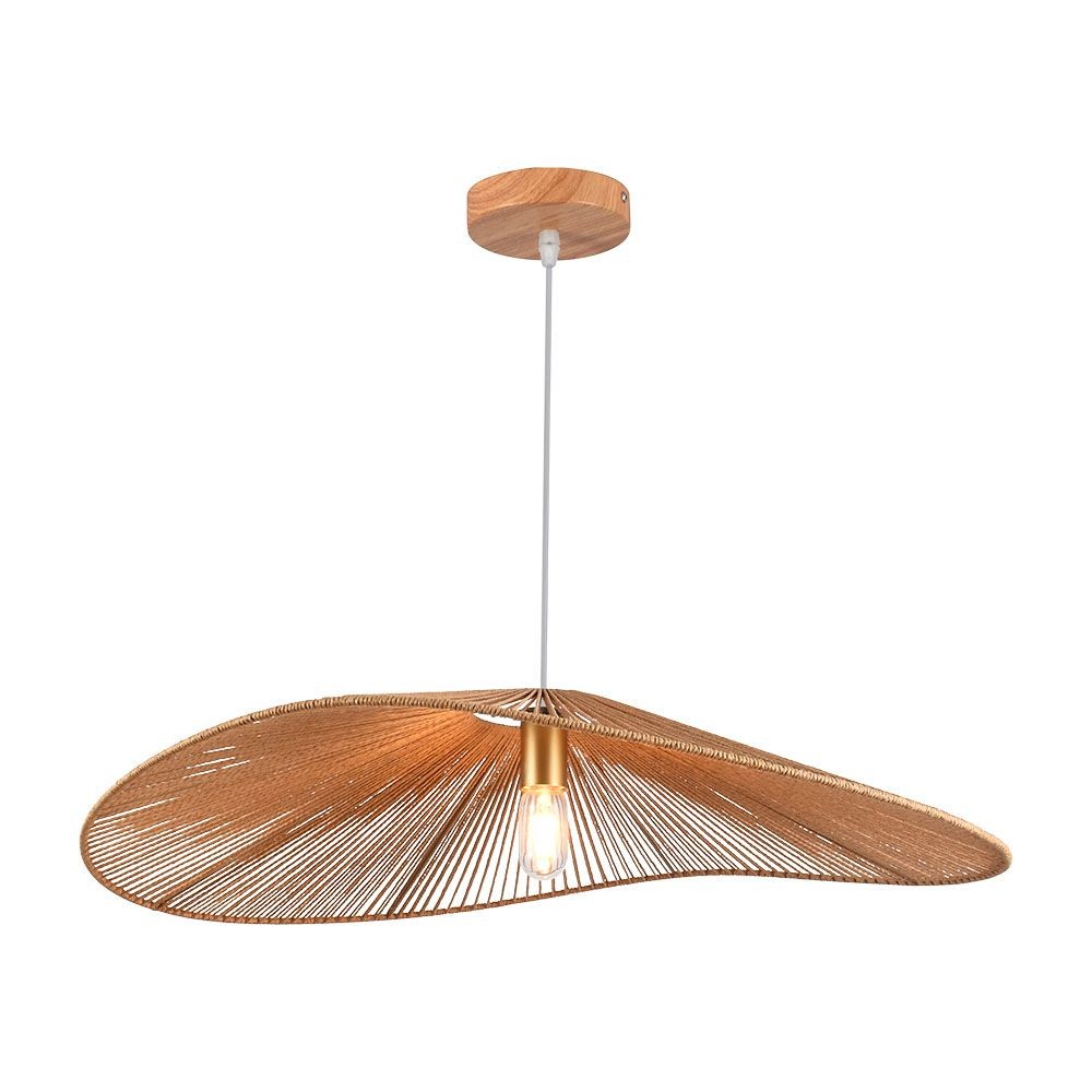 E27 Designer Pendelophæng I Reb 1 Meter, Max 40w, Ip20, ø80cm, 2 års Garanti fra V-tac