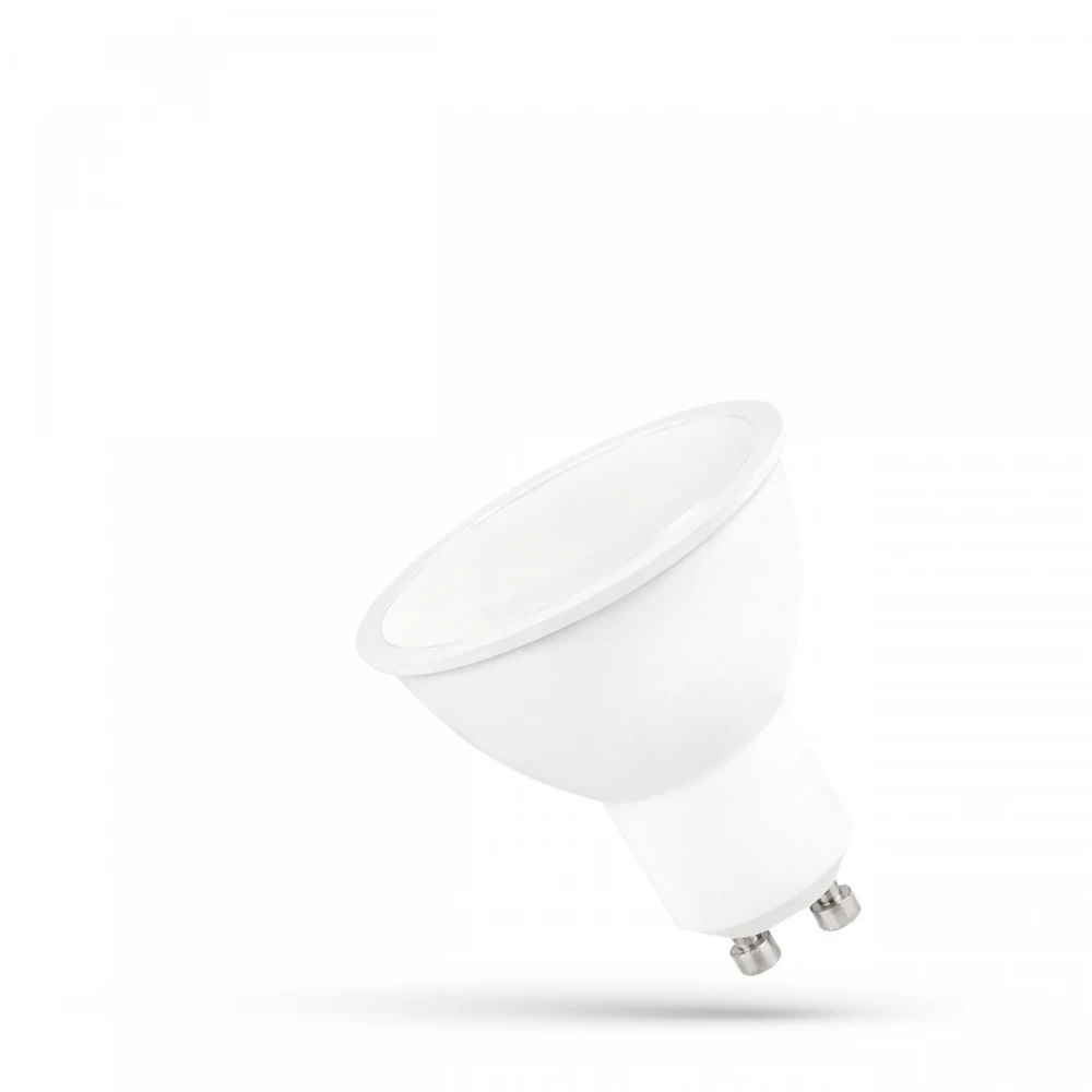 9w Led Pære 230v, Gu10 Dæmpbar : Ikke Dæmpbar, Kulør : Varm fra Spectrum