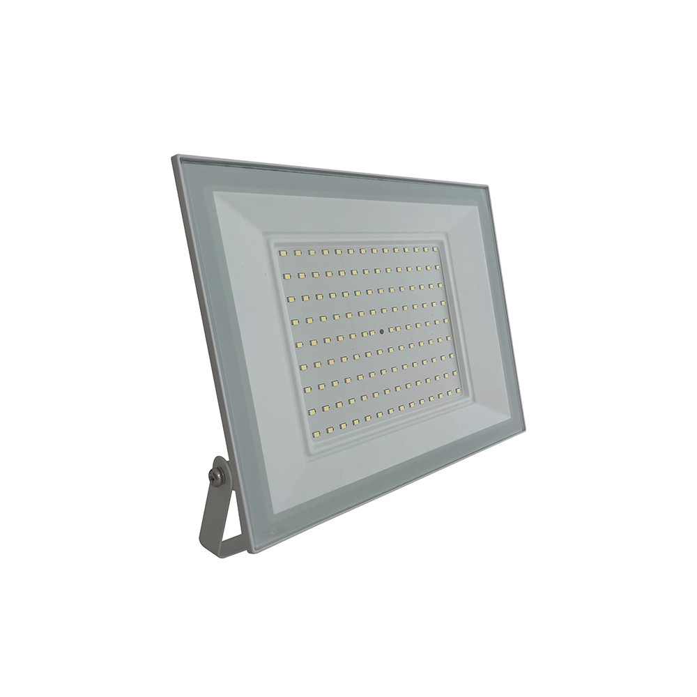 100w Led Projektør, Hvid   95lm W, Ip65, 6500k, Udendørs   Kulør : Kold fra V-tac