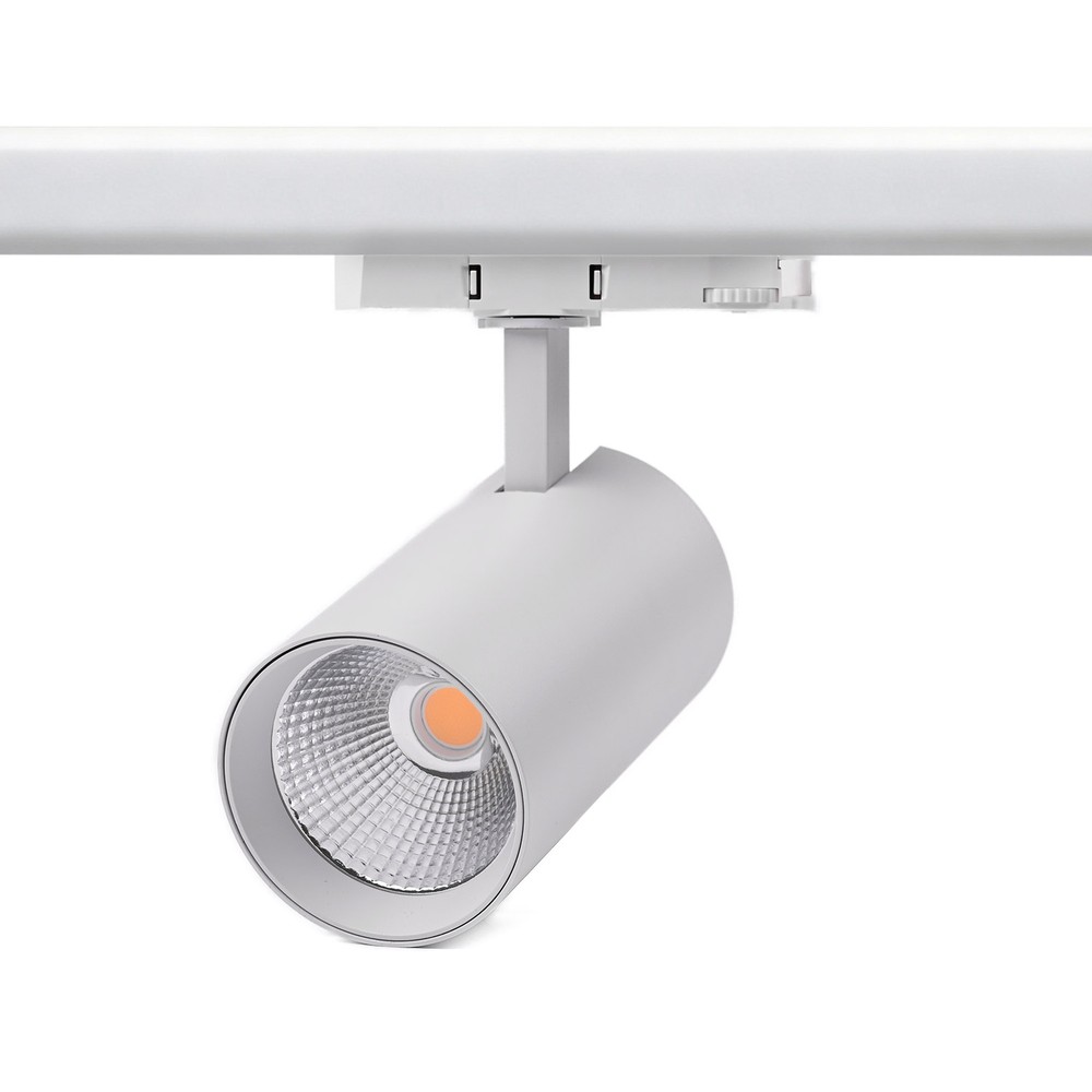 29w Ra98 3 Faset Skinnespot   110lm W, Hvid   Kulør : Varm, Spredning : 38° fra Ledlife