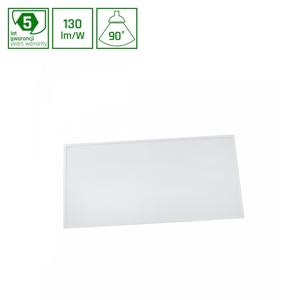 60x60 Led Panel, 60w 130lm W, 4000k, 5 års Garanti Dæmpbar : Ikke Dæmpbar, Kulør : Neutral fra Spectrum
