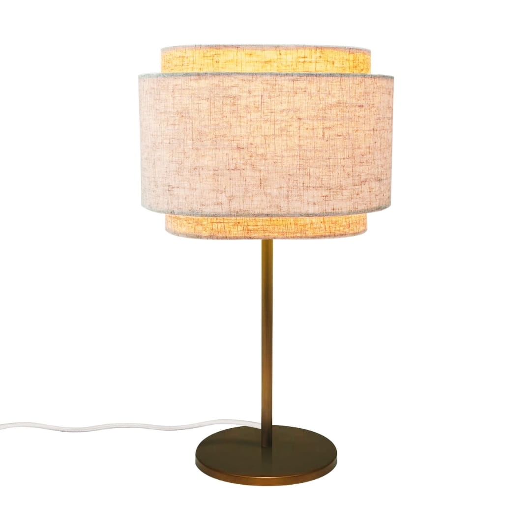 Takai Bordlampe Beige ø21     fra Design For The People