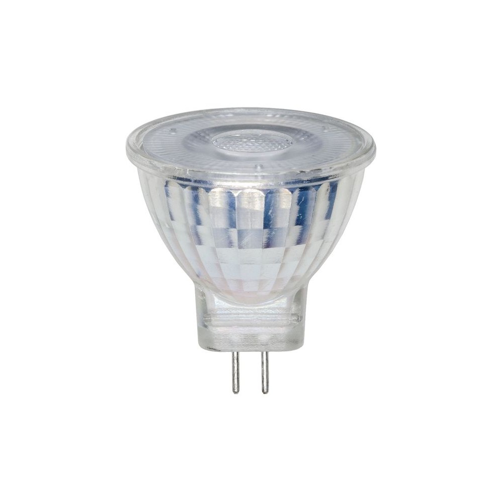 Gu4 4,2w Dæmpbar Led Pære, 12v   Mr11, Glas, 36°, 400lm, 2700k   Dæmpbar : Dæmpbar, Kulør : Varm fra Spl