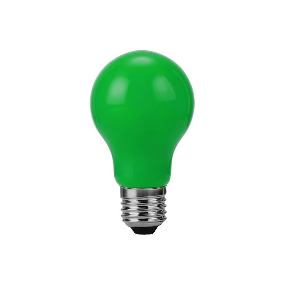 E27 1w Led Filament Pære A60, Grøn, Party Colour Premium fra Spl