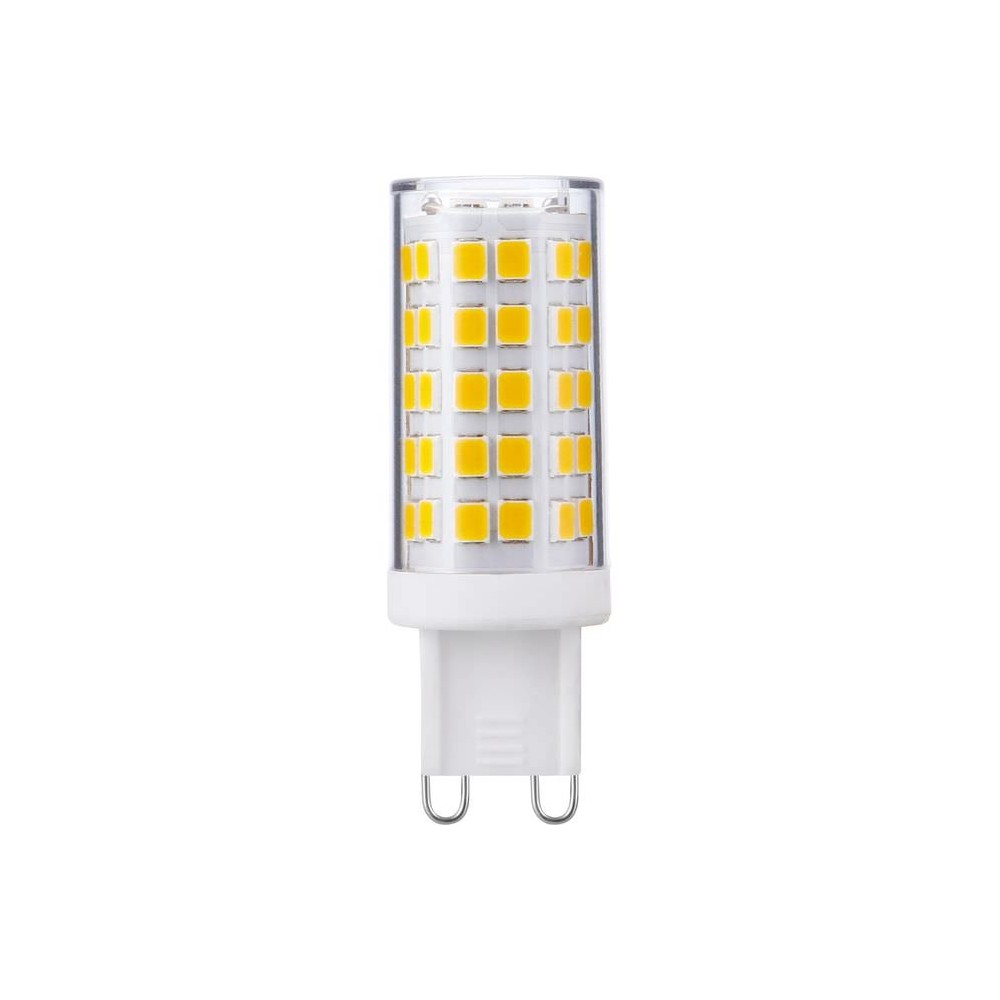G9 4w Dæmpbar Led Pære   420lm, 5,4cm, Klar Glas, 2700k   Dæmpbar : Dæmpbar, Kulør : Varm fra Spl